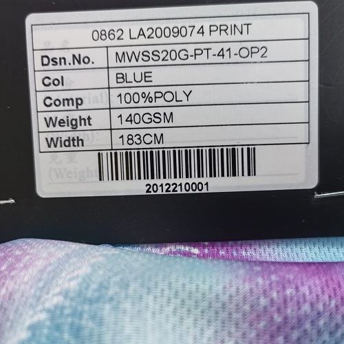 100%polyester Bird Eye Fabric