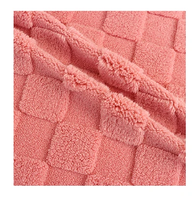 Provjerite Jacquard Lamb Sherpa Fabric