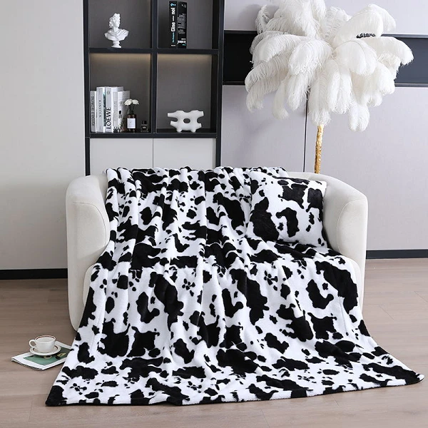 Cow Printed Blanket