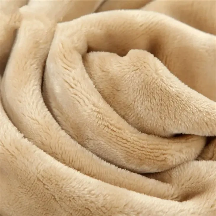 Knitting Double-sided Flannel Fabric made in China     