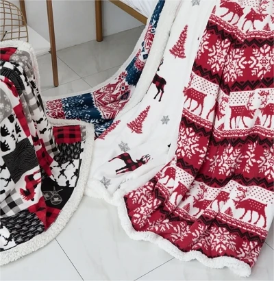 Print Sherpa Blanket
