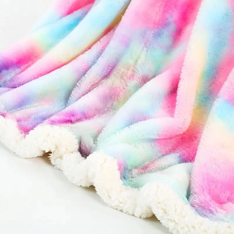 Rainbow Sherpa pokrivač