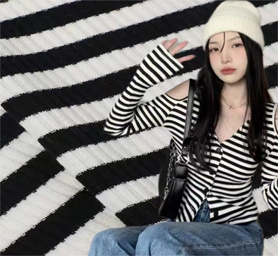 Rebrasta pletena tkanina za košulje