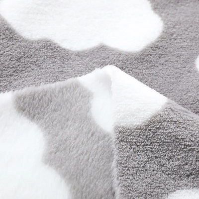  100%polyester Coral Fleece Fabric 