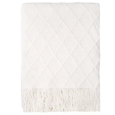 100%Acrylic Knitted Couch Throw Blanket