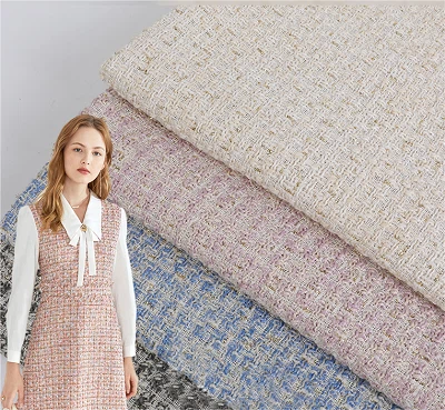 Tweed Fabric For Jacket And Dress